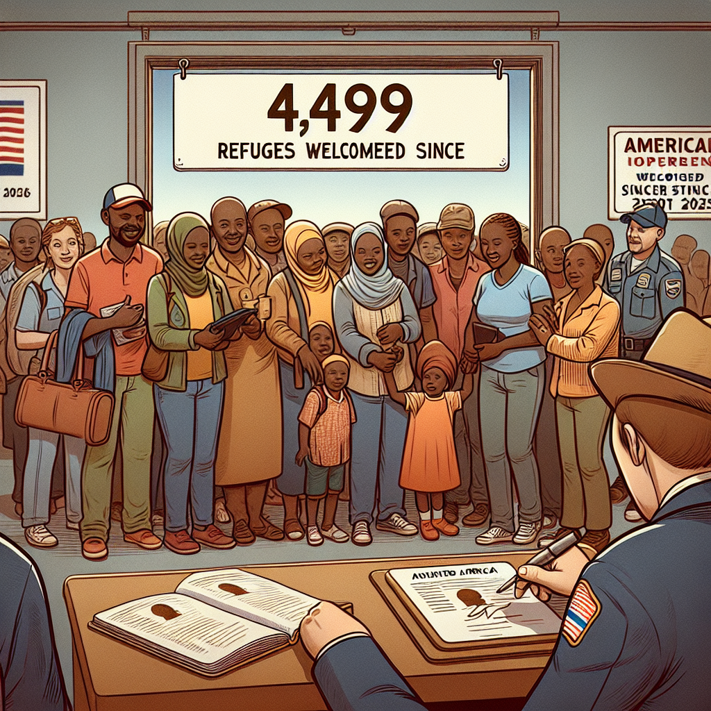 US Allows Entry of 4,499 Refugees Since October 2025, Mostly South Africans