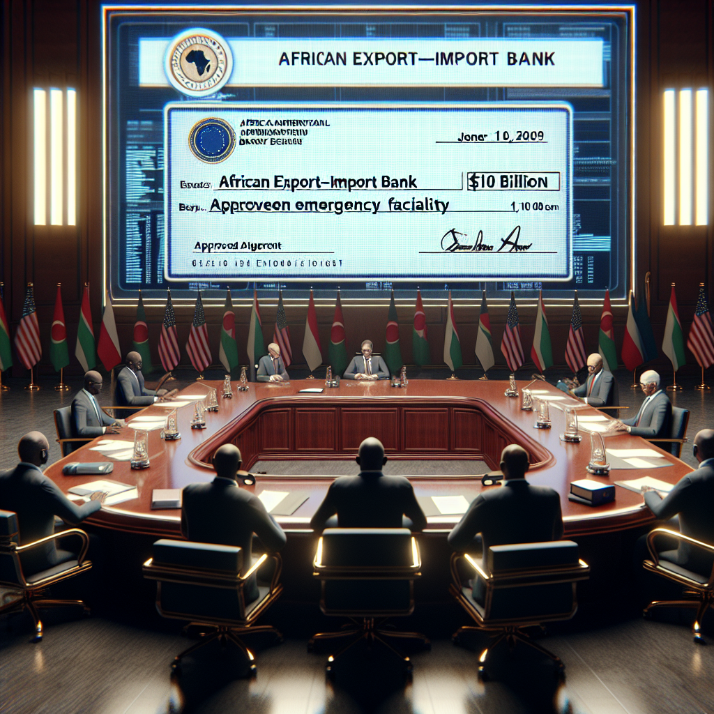African Export-Import Bank Approves $10 Billion Emergency Facility