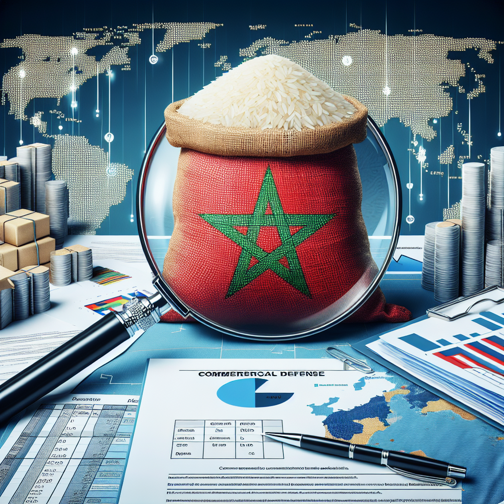 Défense commerciale : Enquête sur les importations de riz au Maroc