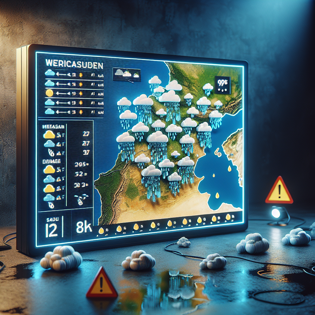 Météo Algérie : vigilance et pluies persistantes dans plusieurs wilayas