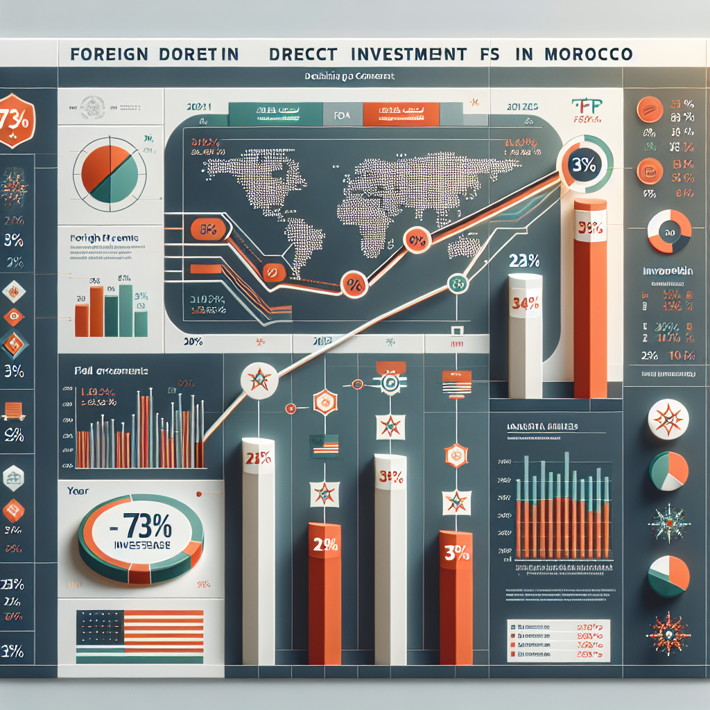 Hausse des flux d'IDE de 73% au Maroc entre 2021 et 2025