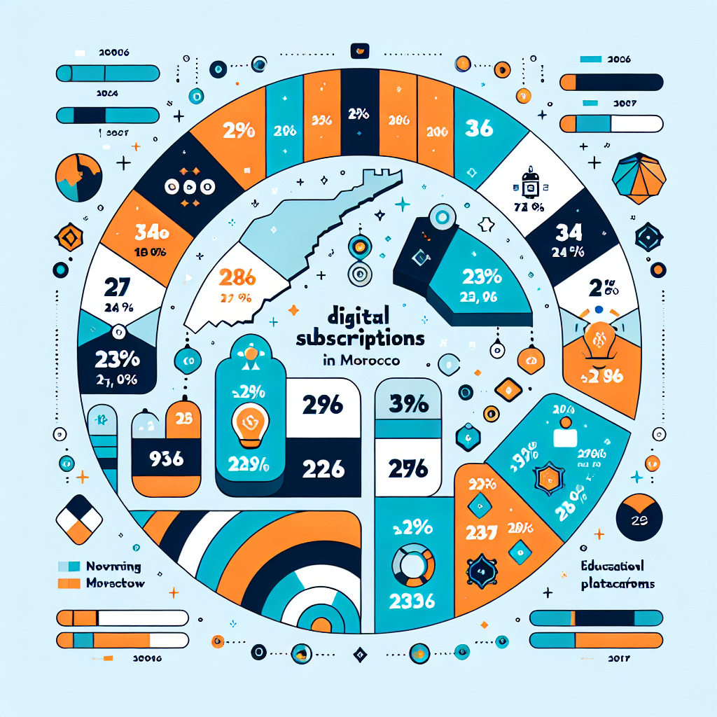 État des abonnements numériques au Maroc en 2026