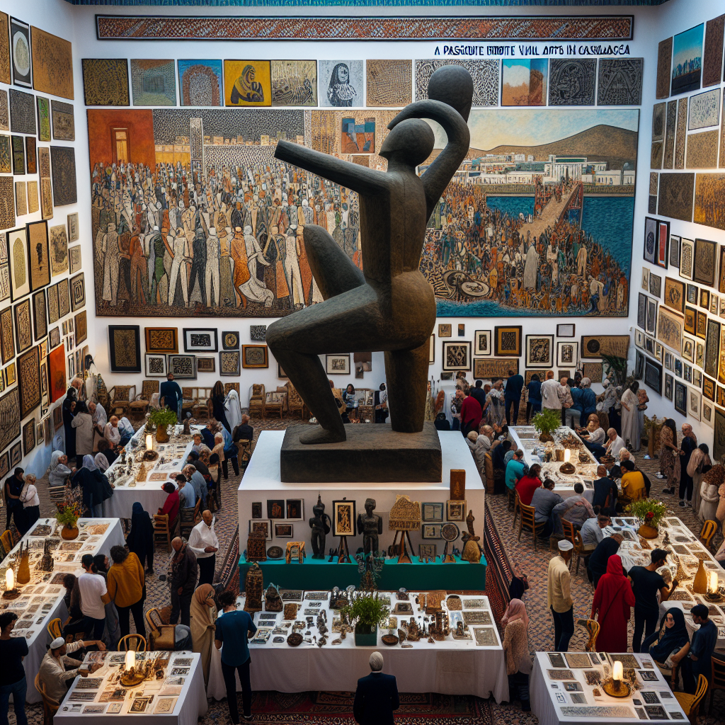 Ilias Selfati : Un hommage vibrant aux arts plastiques à Casablanca