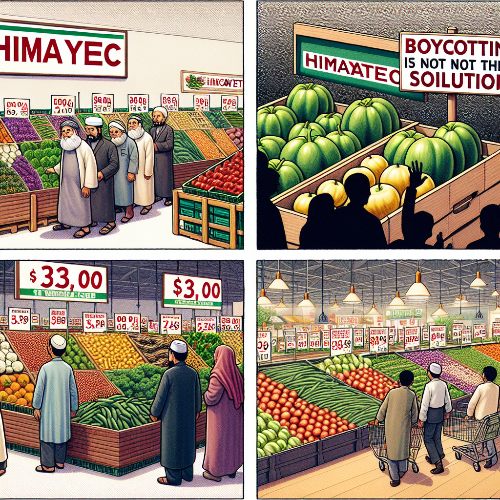 Le boycott n’est pas la solution : Himayatec et la hausse des prix des légumes