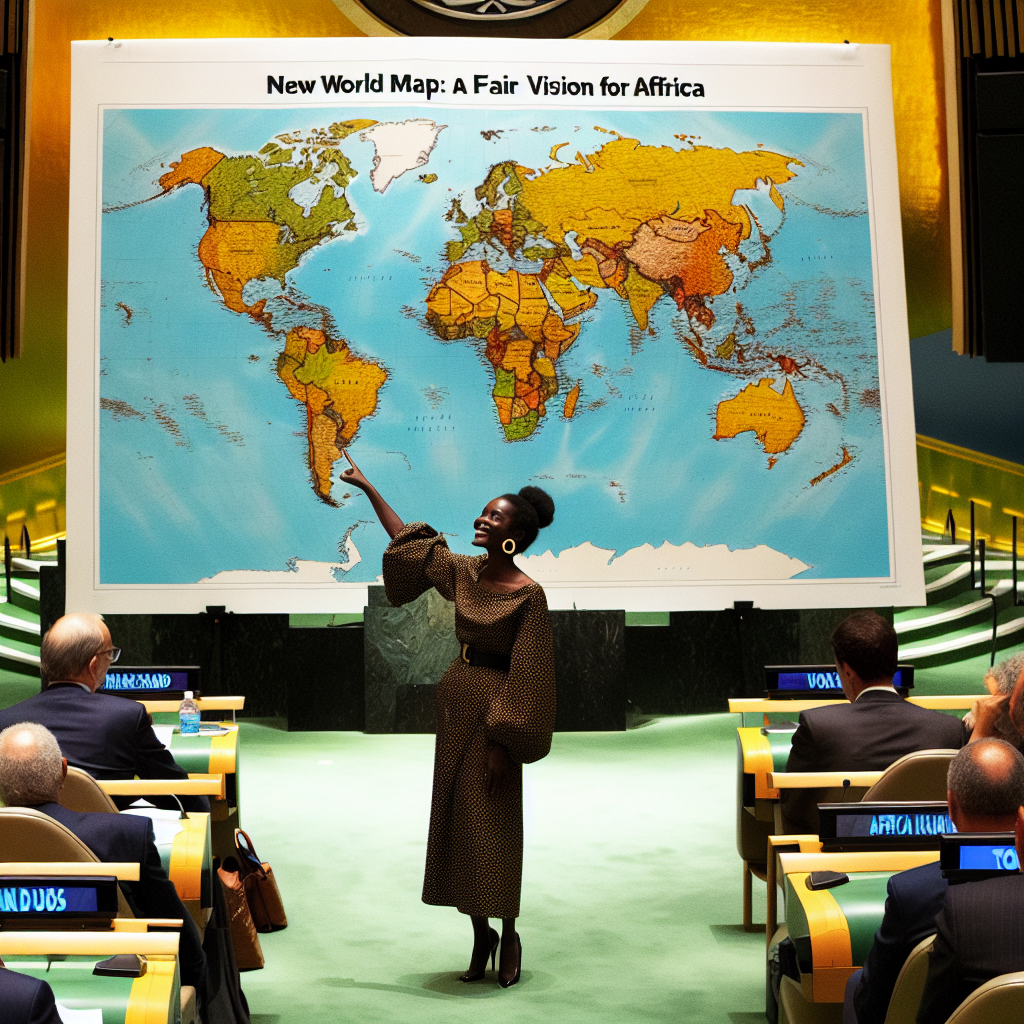 Le Togo présente une nouvelle carte du monde à l'ONU : une vision juste pour l'Afrique