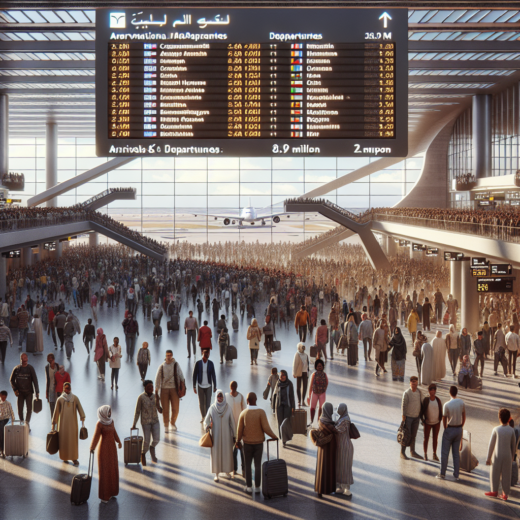 Aéroports du Maroc : 8,9 millions de passagers au premier trimestre 2026