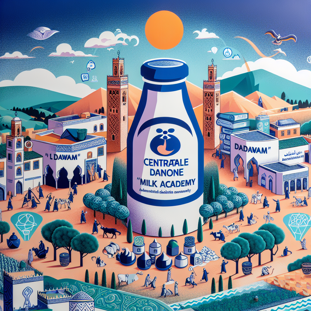 Centrale Danone lance «Milk Academy» et «Dawam» au Maroc