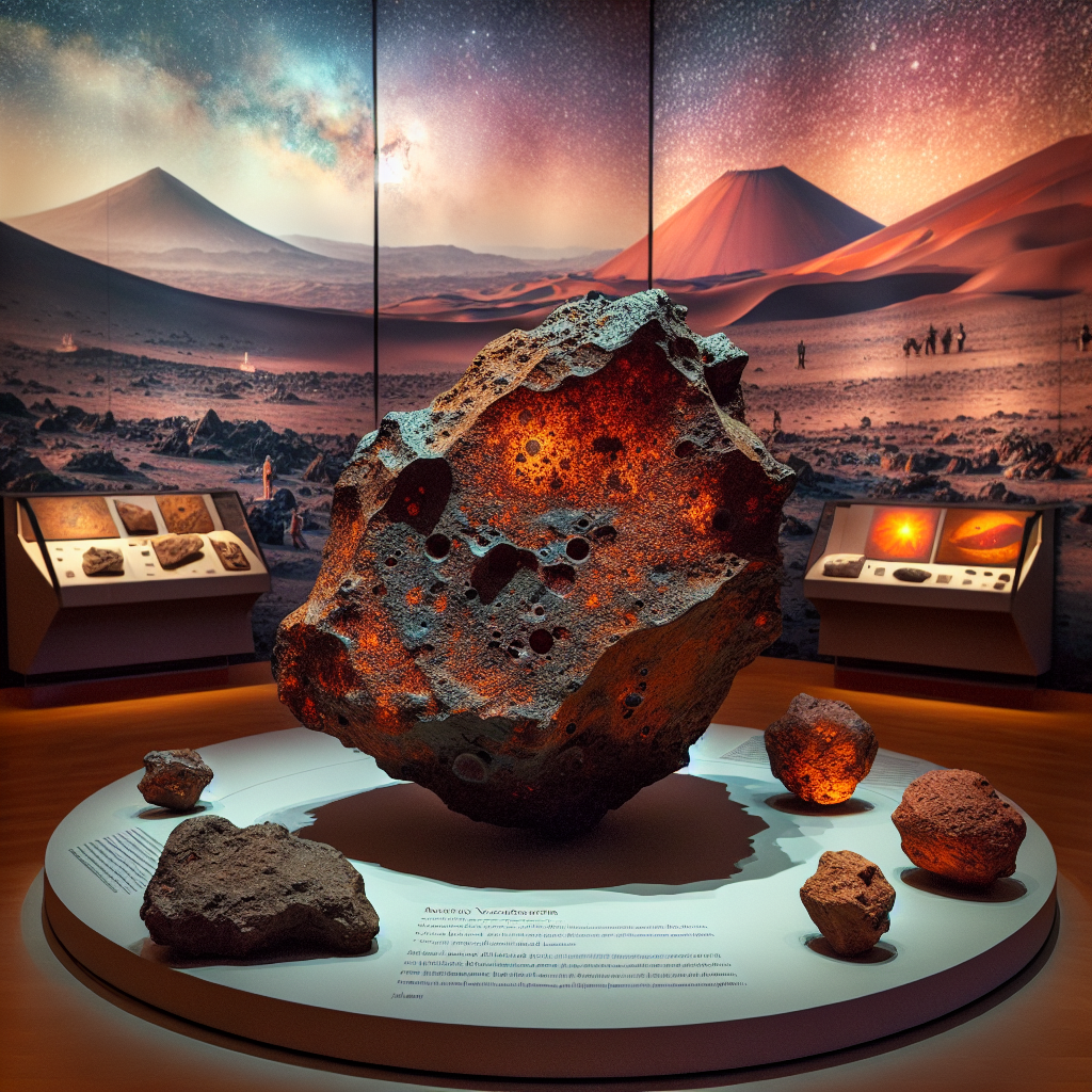 La plus ancienne roche volcanique du système solaire exposée à Adrar