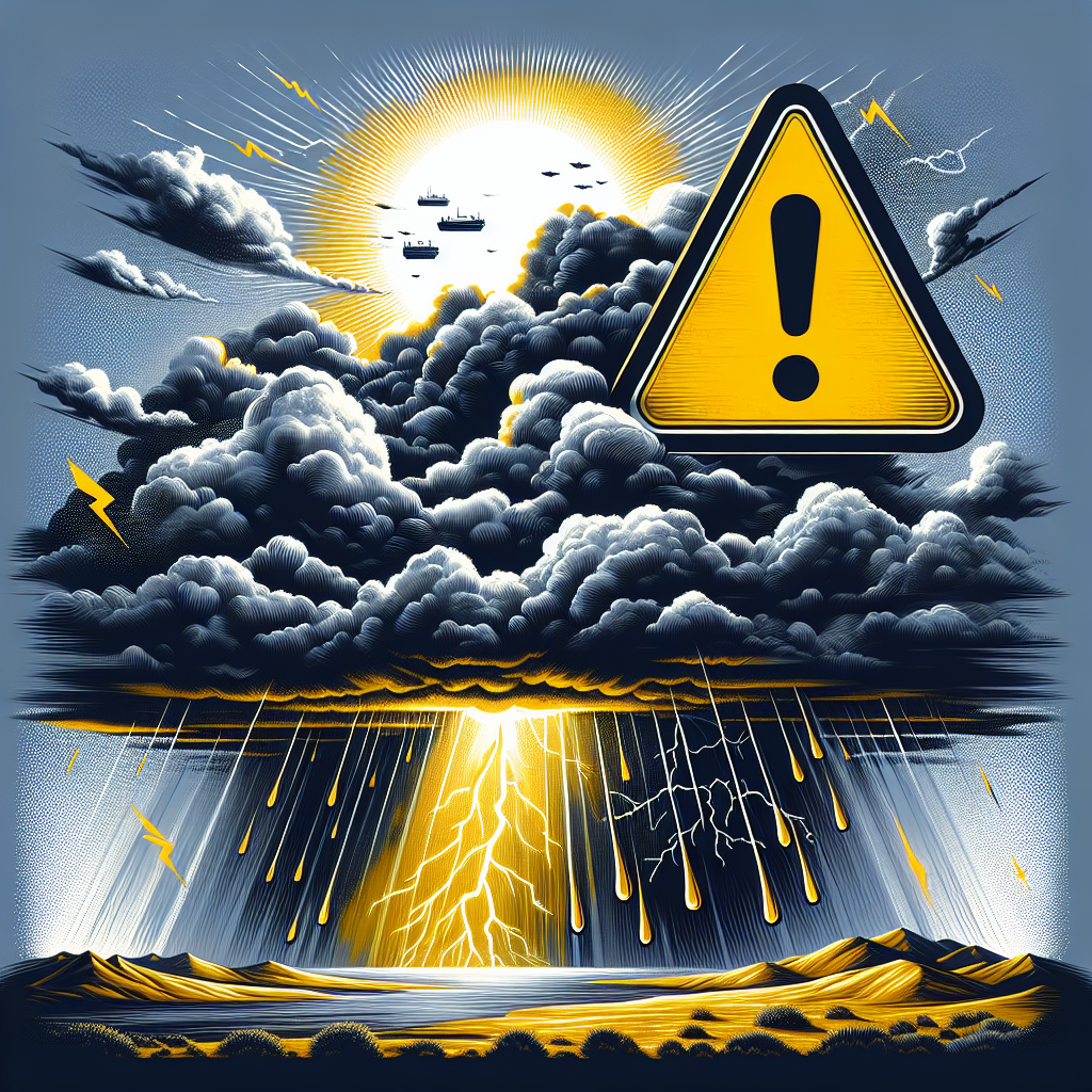 Pluies et orages : l'Algérie en alerte jaune ce 28 avril