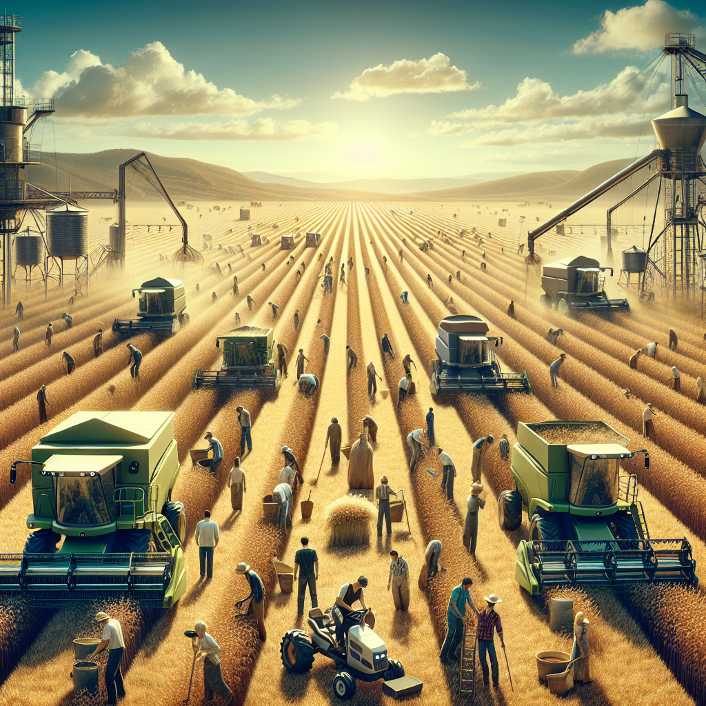 Moisson 2025 – 2026 : AgroDrive soutient les agriculteurs algériens