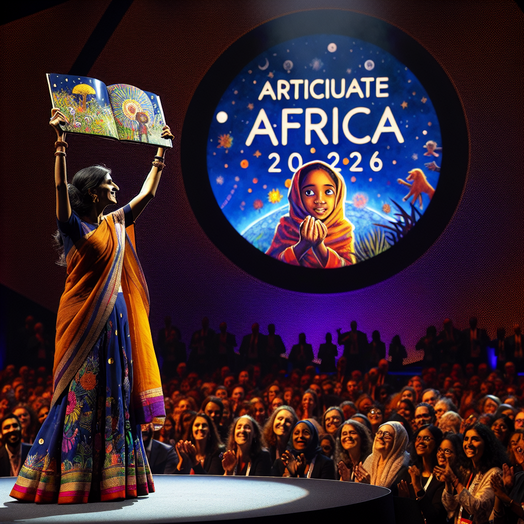 Ekta Somera brille au Articulate Africa 2026 avec son livre pour enfants