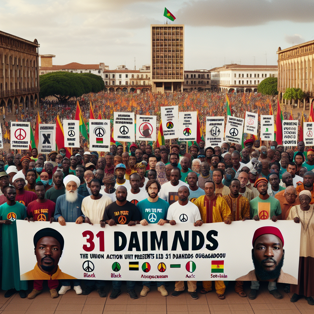 1er-Mai 2026 : L'Unité d'action syndicale présente 31 revendications à Ouagadougou