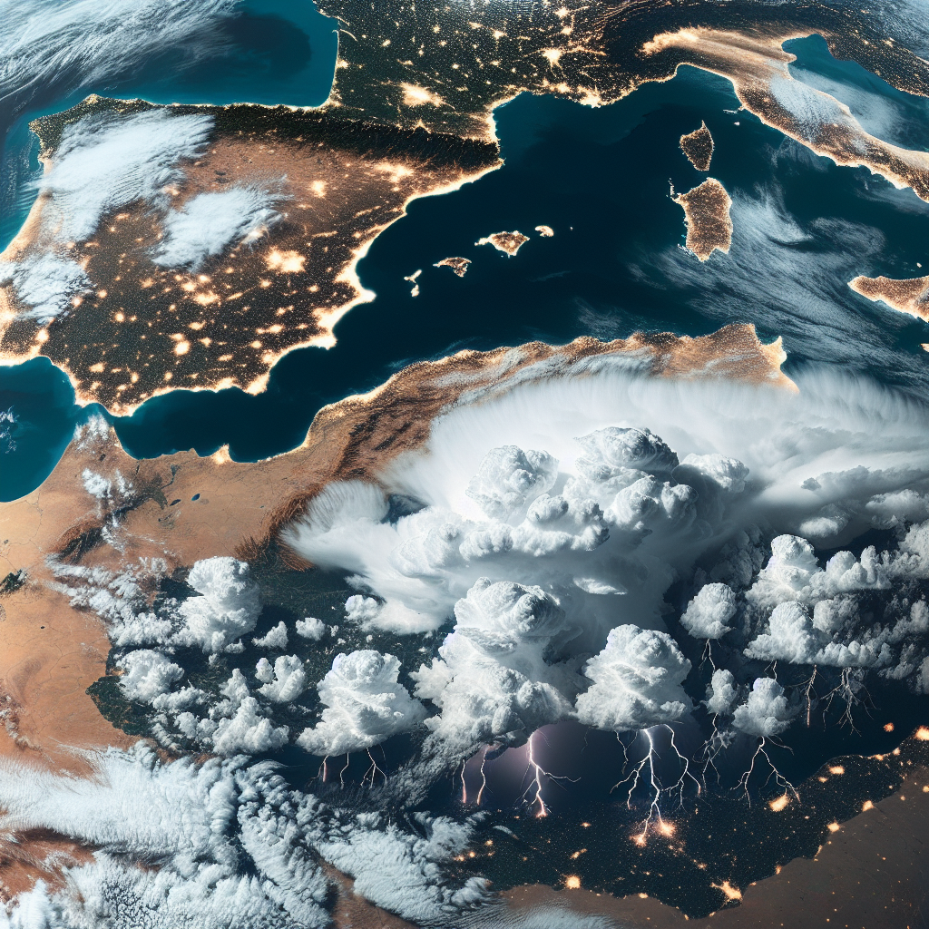 Météo en Tunisie : temps partiellement nuageux avec orages à l'ouest