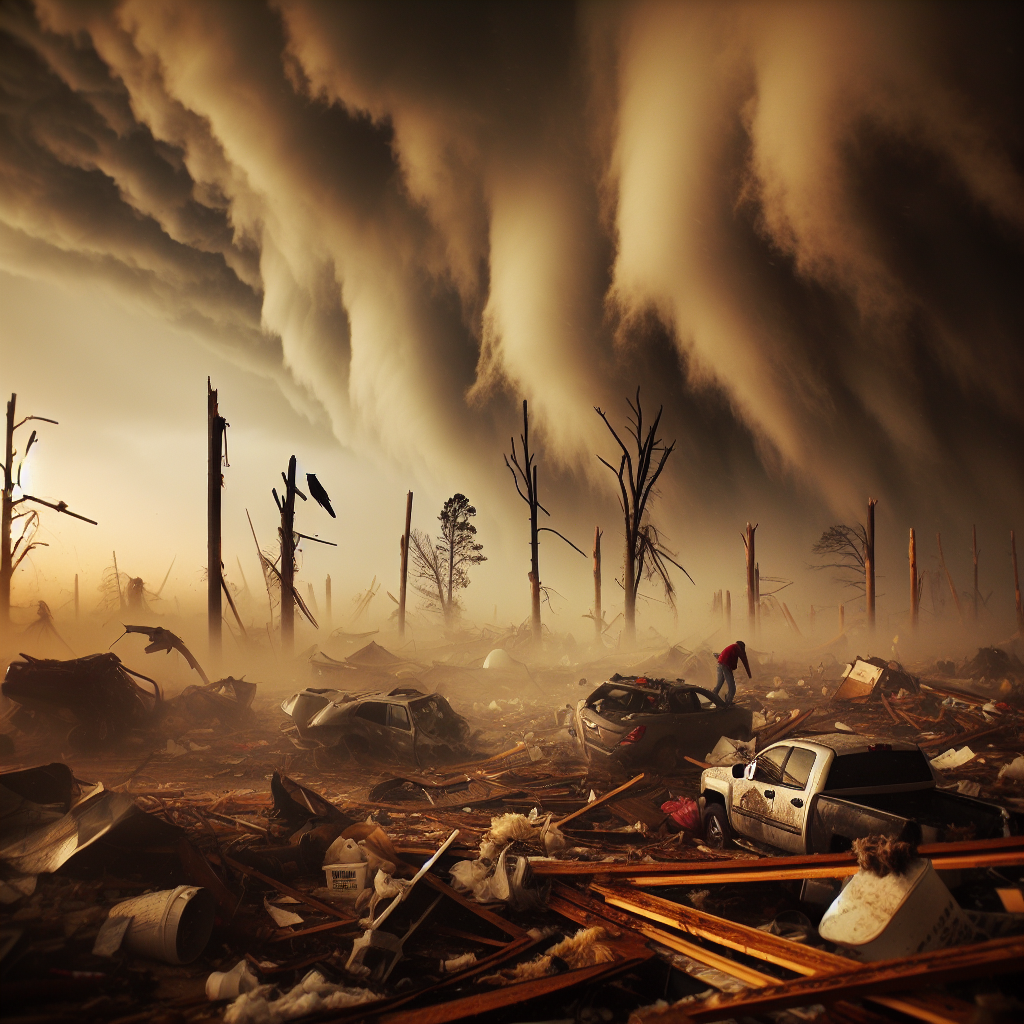 Tornades dévastatrices au Mississippi : un bilan tragique