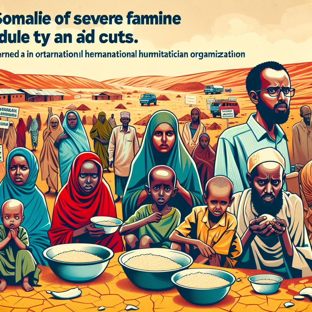 La Somalie au bord d'une grave famine face aux coupes d'aide : avertissement du PAM