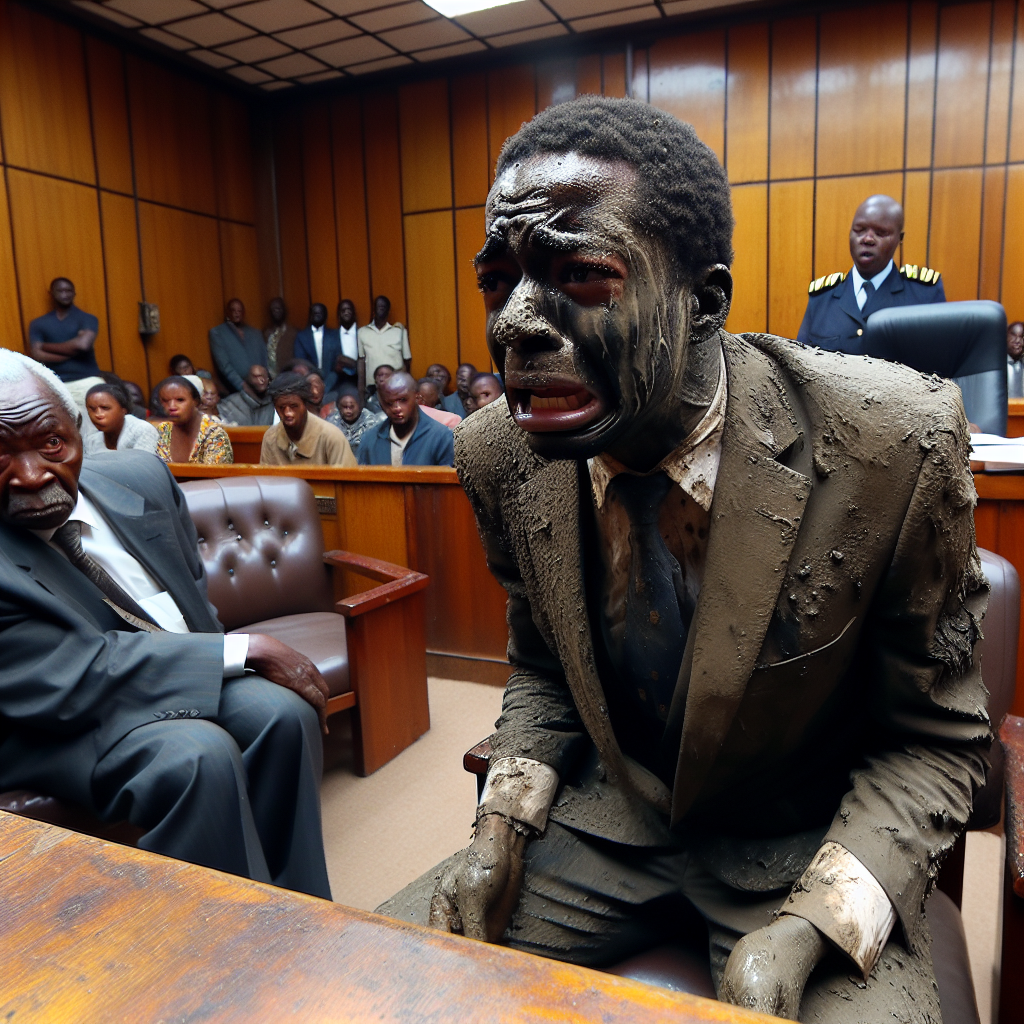 Un homme se souille en cour pour éviter une sentence au Zimbabwe