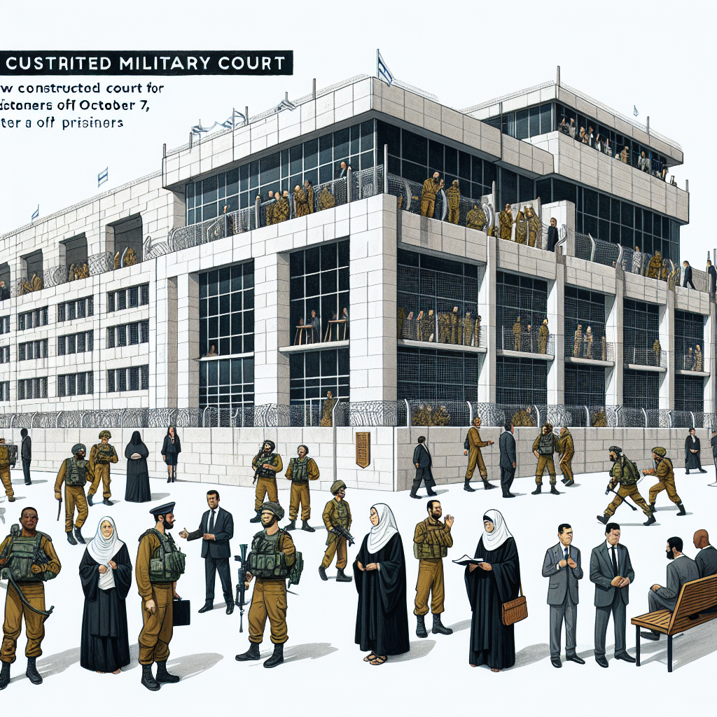 Israël crée une nouvelle cour militaire pour les prisonniers du 7 octobre