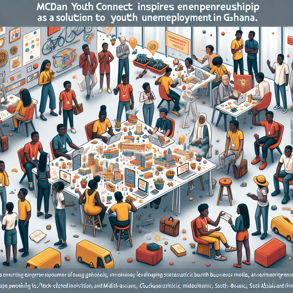 McDan Youth Connect stimule l'entrepreneuriat pour lutter contre le chômage des jeunes au Ghana