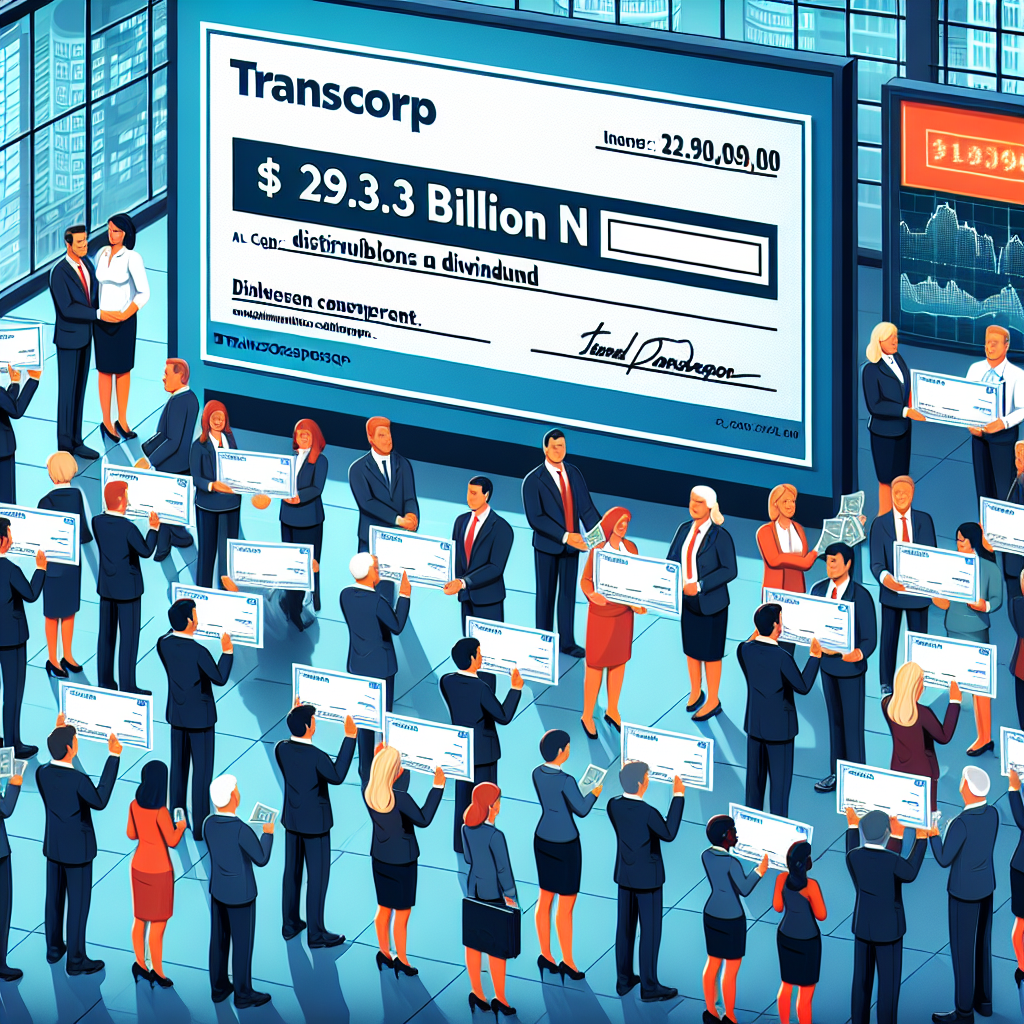 Transcorp distribue un dividende de 29,3 milliards N à ses actionnaires