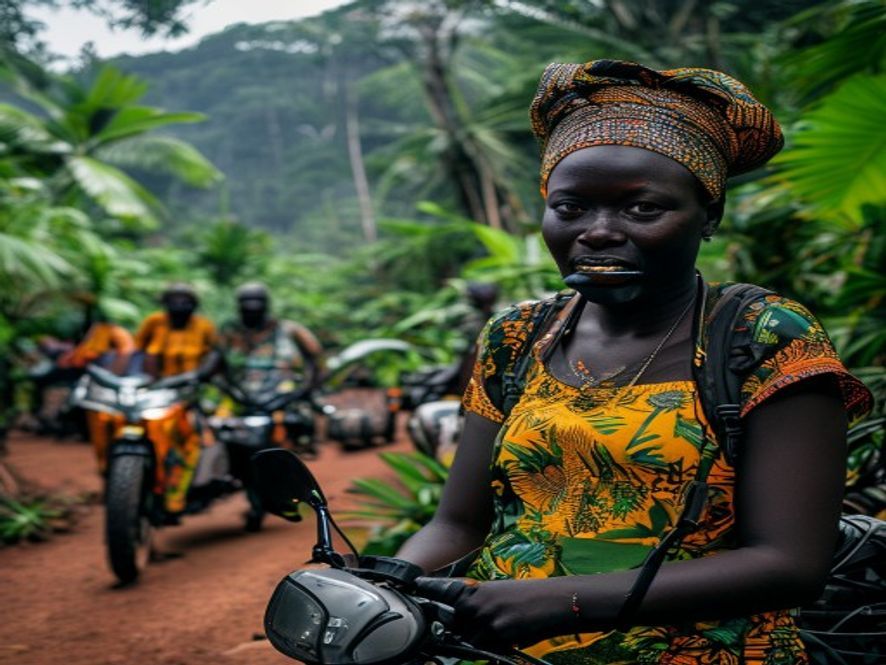 Les motos électriques améliorent les revenus des conducteurs au Rwanda