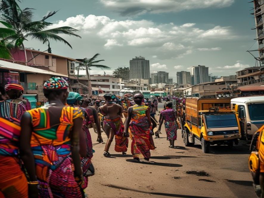 Siguiri : un camion malien chargé d’insecticides, un quartier ravagé par les flammes