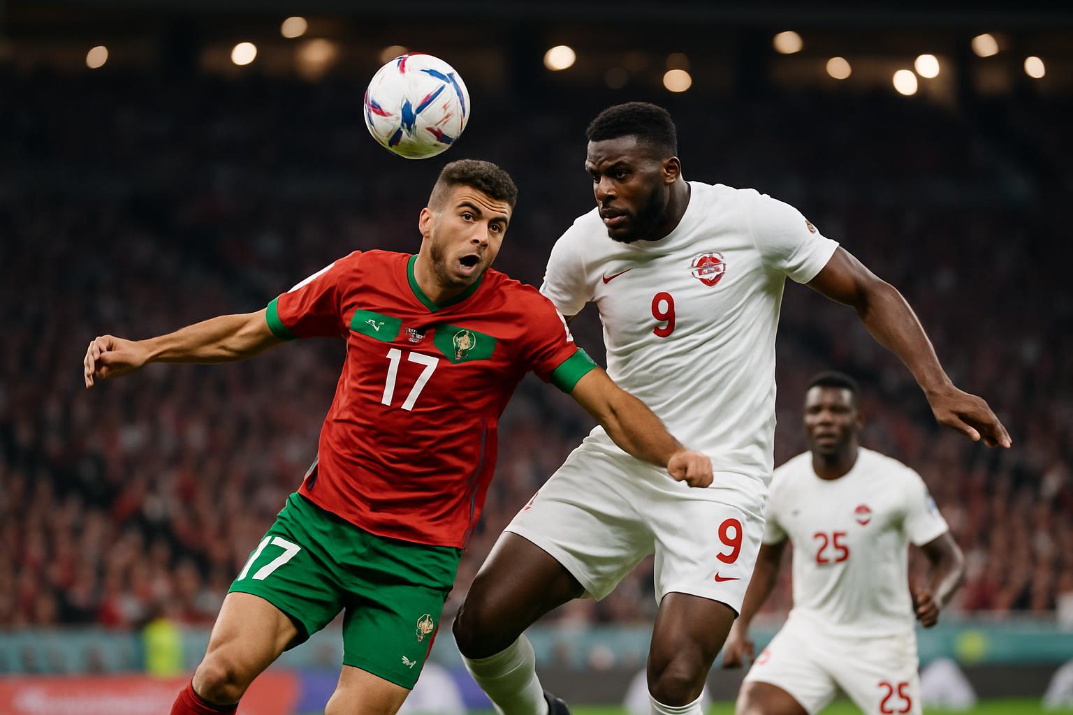 Match Maroc-Canada : horaire et chaînes de diffusion