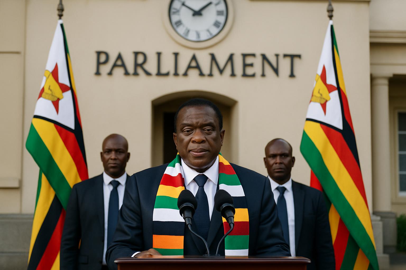 Le président Mnangagwa approuve la loi sur l'amendement constitutionnel