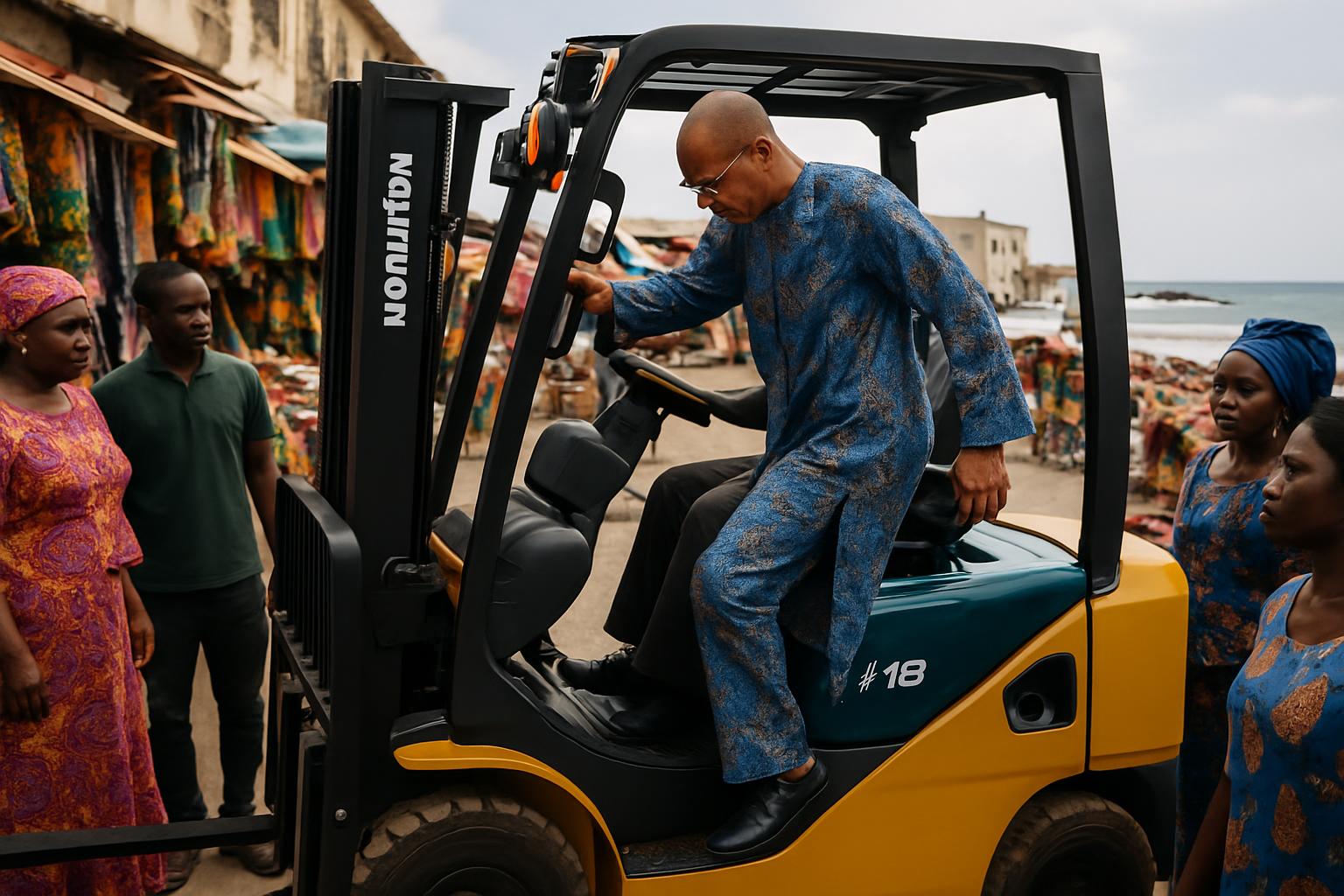 Renforcement de l’OGP : Réception des engins acquis sous Aladji Cellou