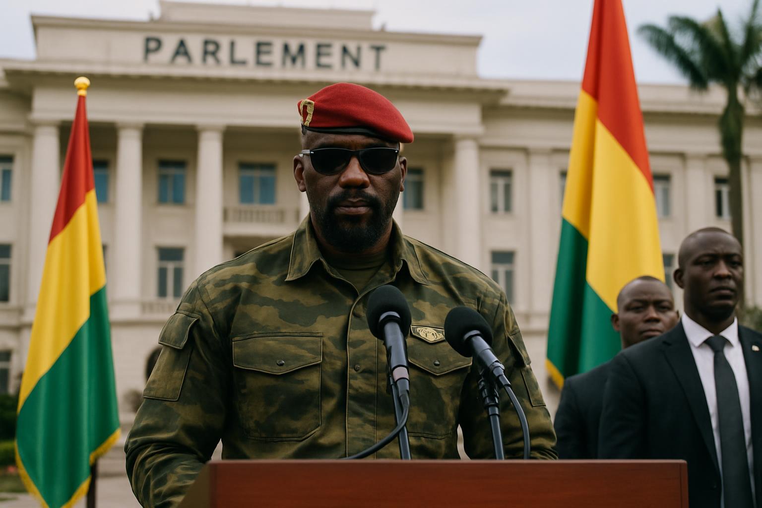Décès de Hadja Andrée Touré : un hommage du président Doumbouya