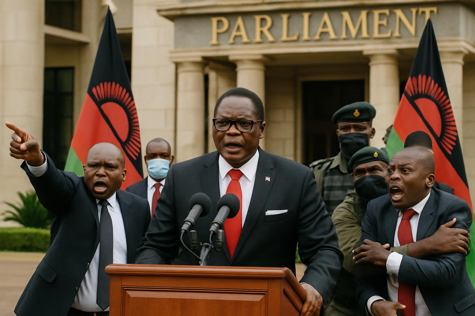 Une provocation du whip en chef entraîne le chaos au Parlement du Malawi