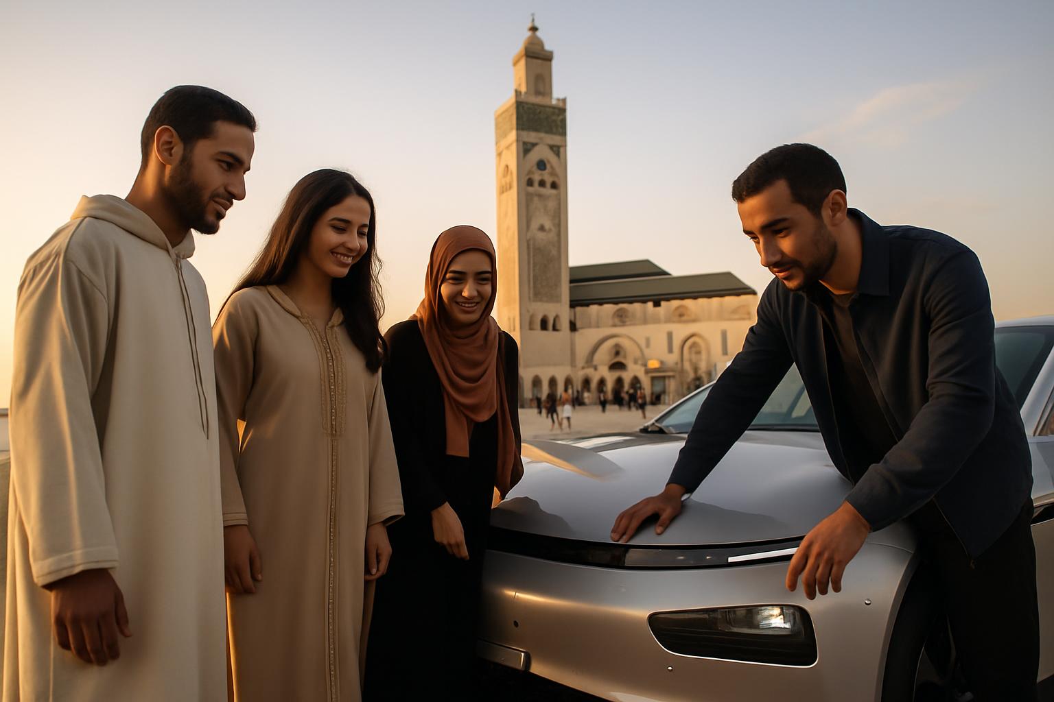 XPENG Maroc présente la P7+, sa nouvelle berline 100 % électrique