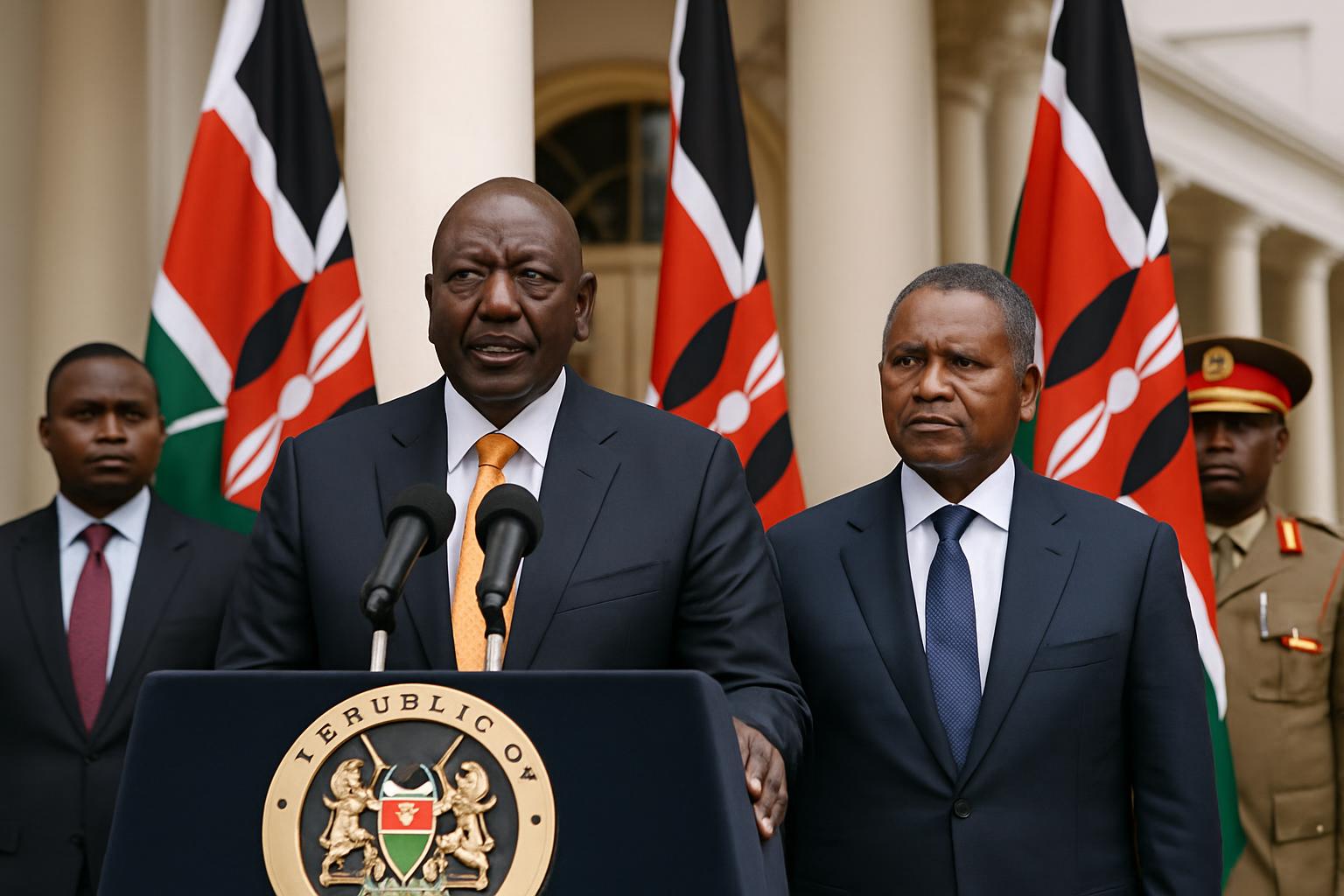Le Kenya s'associe à Dangote pour construire la plus grande raffinerie de pétrole d'Afrique de l'Est