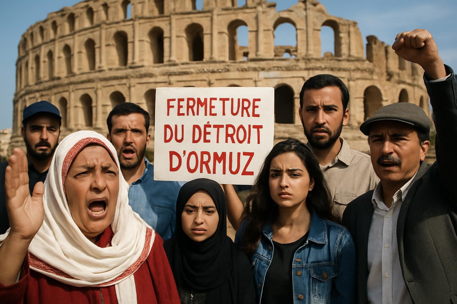 Fermeture du détroit d'Ormuz par la marine iranienne