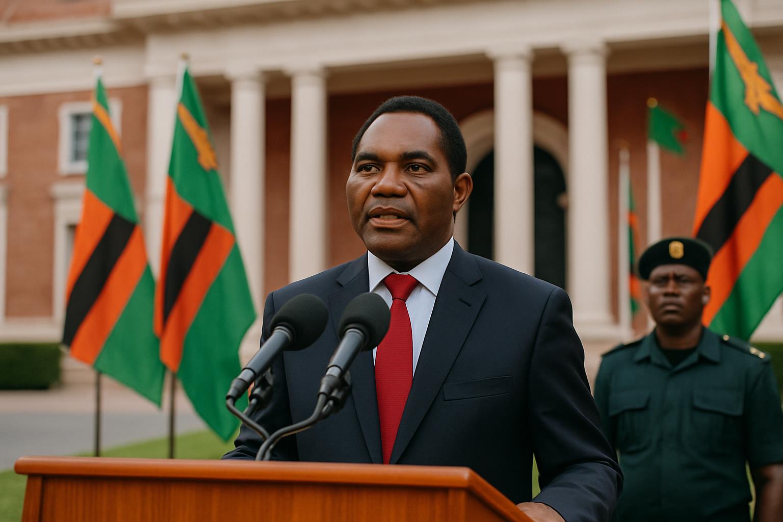 Hakainde Hichilema promet une amélioration de l'approvisionnement en eau à Chongwe