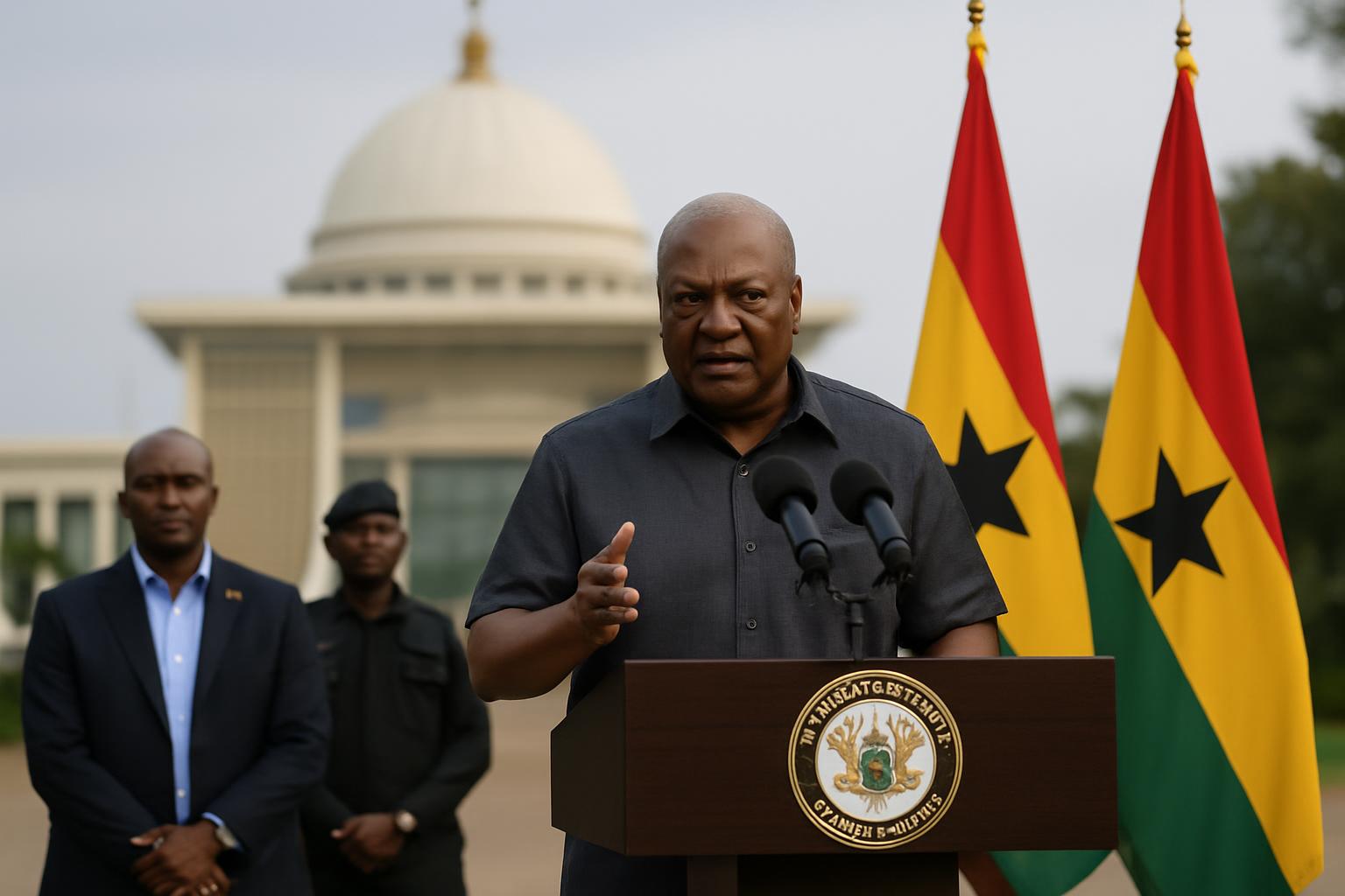 Mahama ordonne l'activation des stations de transfert de Zoomlion pour améliorer la collecte des déchets