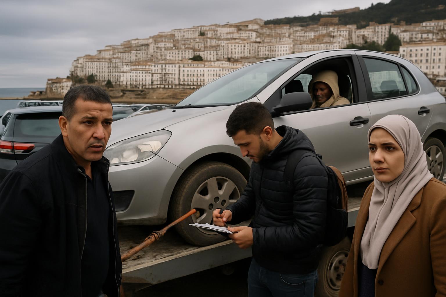 Démantèlement d'un trafic de voitures vers l'Algérie