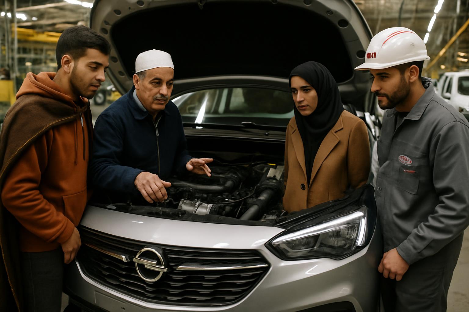 Opel s'implante en Algérie avec la production de moteurs