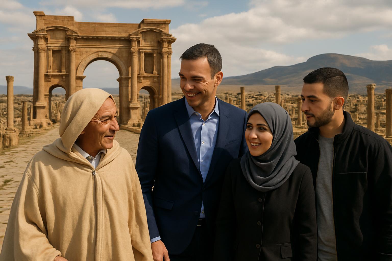 Pedro Sánchez en Algérie : Une rencontre marquante avec des géants espagnols