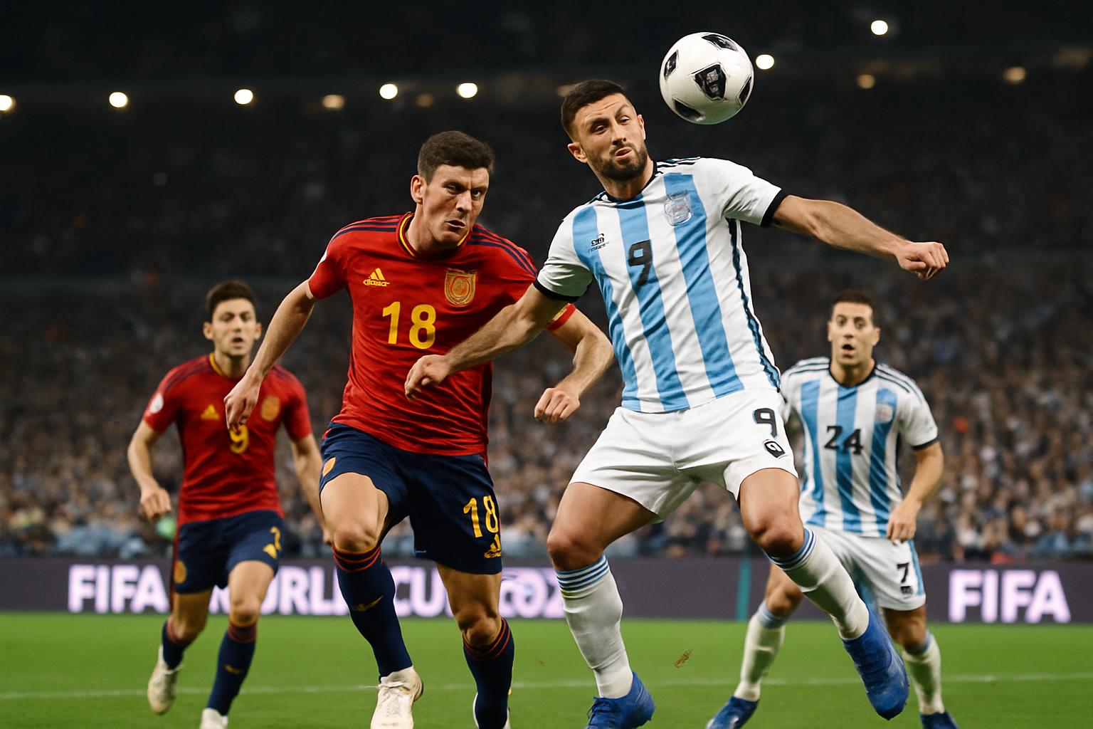 Finale de la Coupe du Monde : Espagne contre Argentine