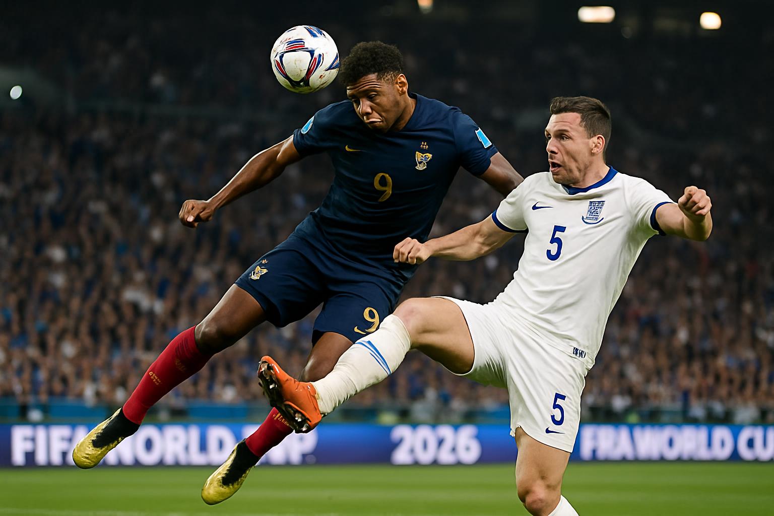Angleterre s'impose face à la France dans un match historique de la Coupe du Monde