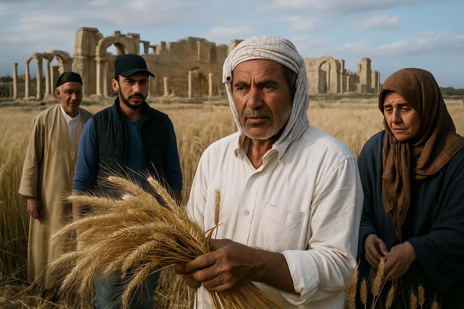 Prévision de production de blé en Libye en baisse de 20 % en 2026