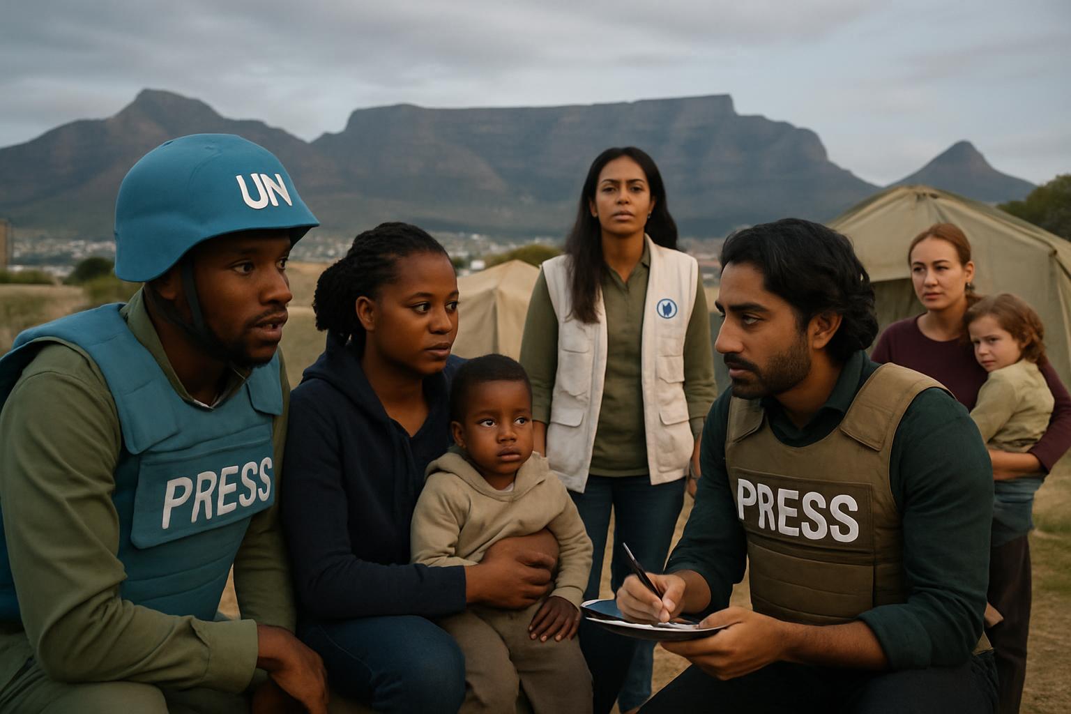 Une production théâtrale sud-africaine explore la guerre et le journalisme