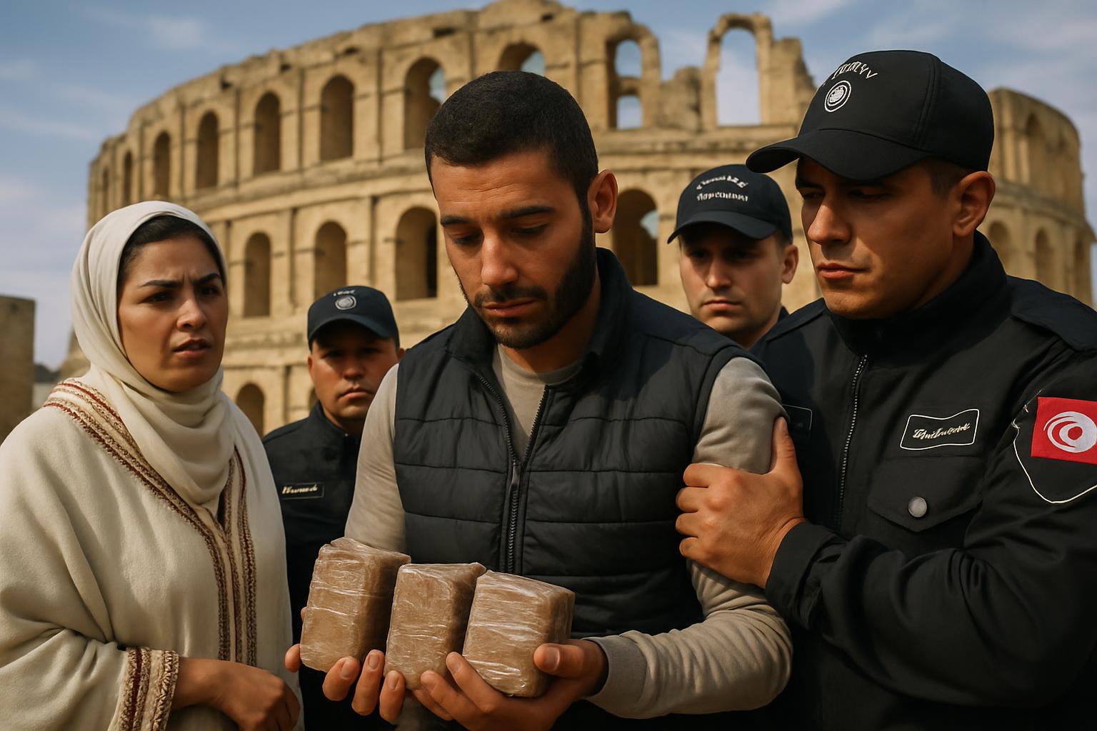 Le garde national tunisien démantèle un réseau de trafic de drogue