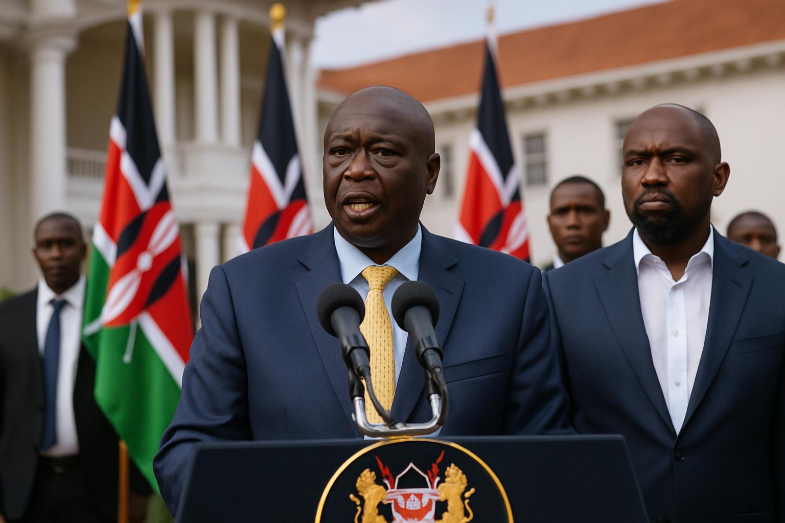 Kenya : Gachagua accorde la responsabilité de la violence à Murkomen lors des élections d'Ol Kalou