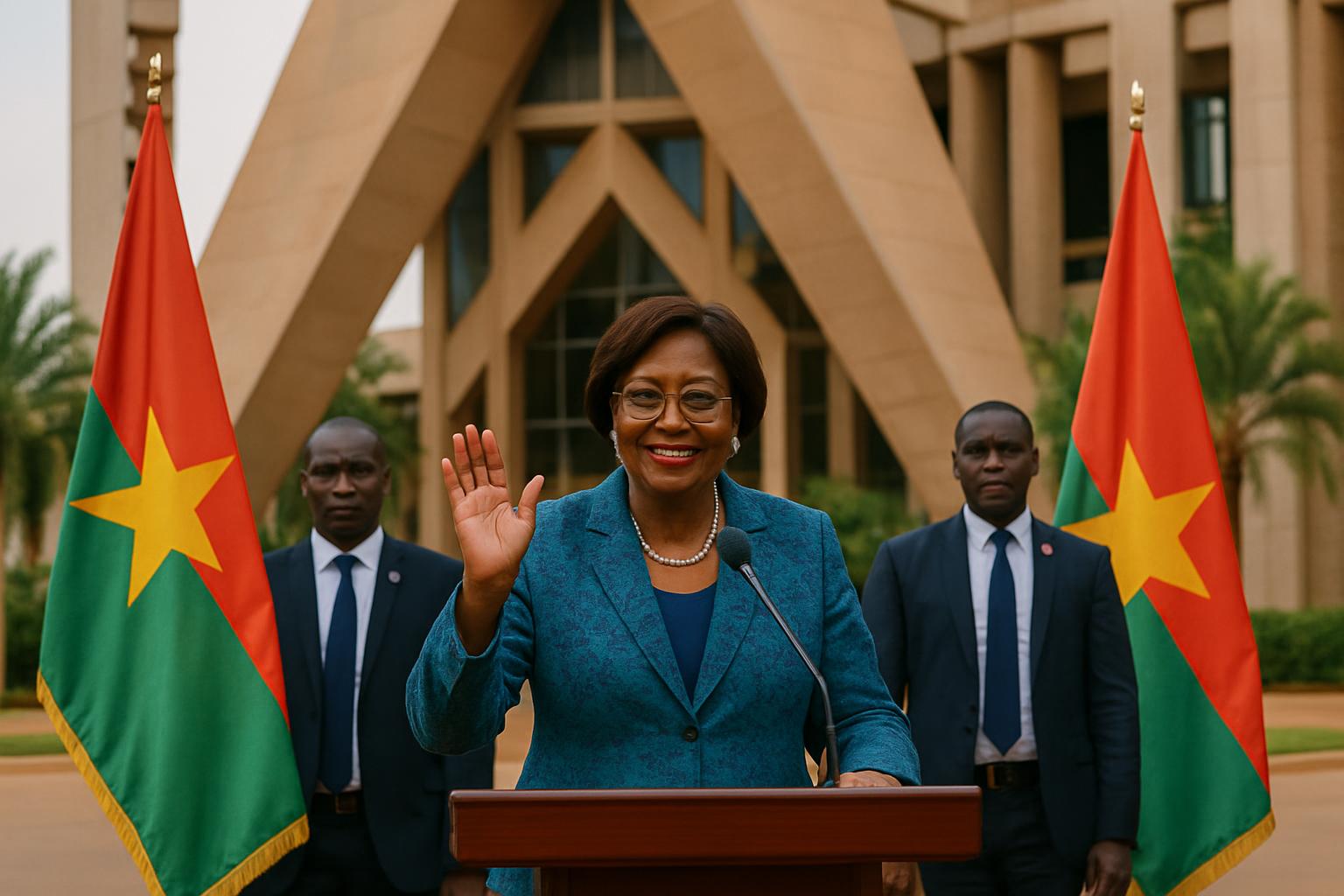 La présidente de l'UIP salue le Burkina Faso et son peuple
