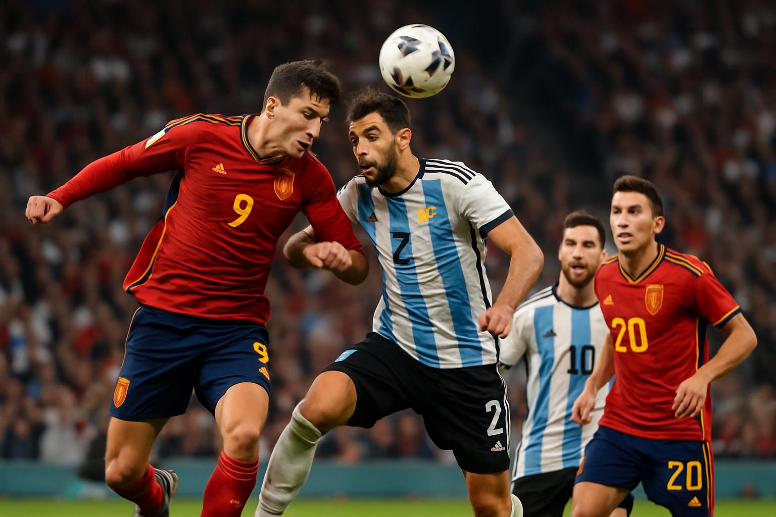 La guerre continue après le Mondial : L’Argentine se venge de l’Espagne