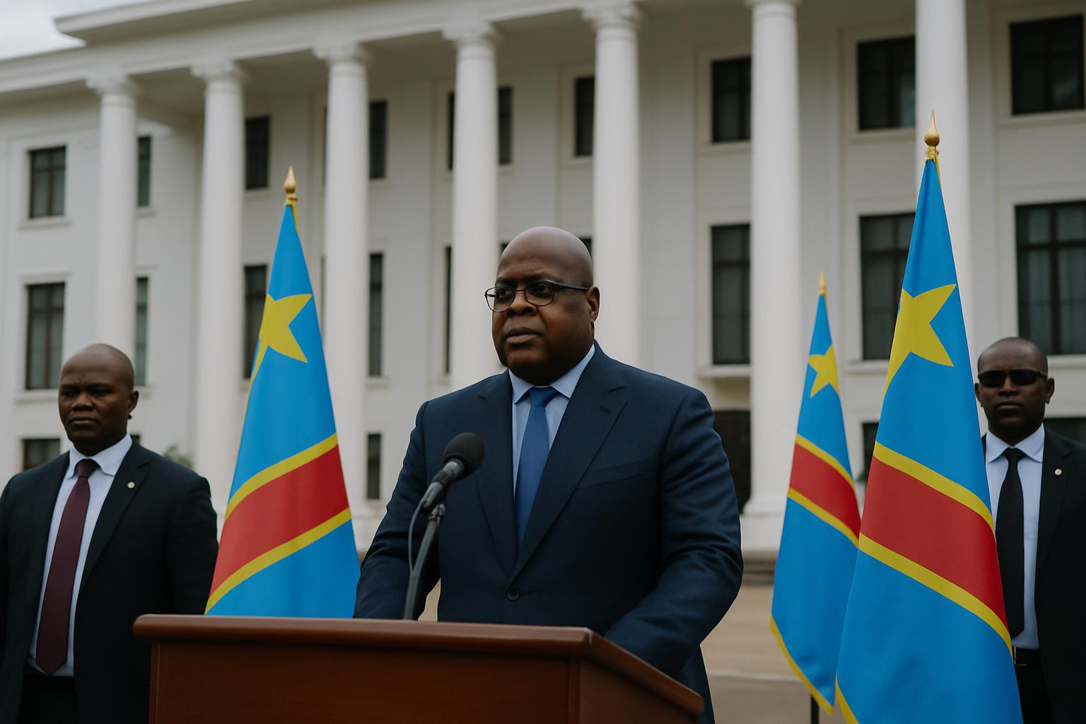 Félix Tshisekedi démarre sa mission d'itinérance à Kamina