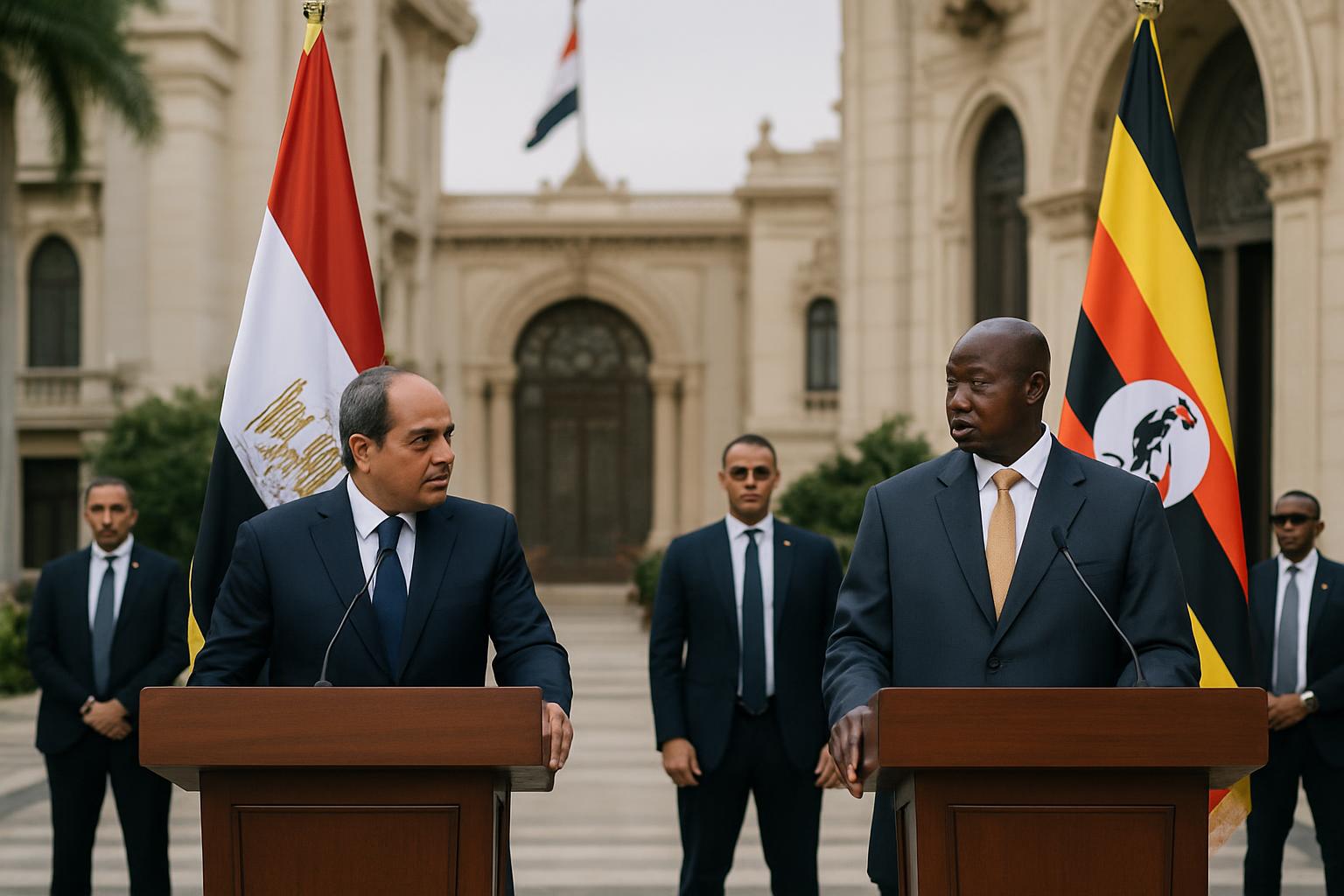 L'Égypte et l'Ouganda discutent de coopération commerciale et de sécurité régionale