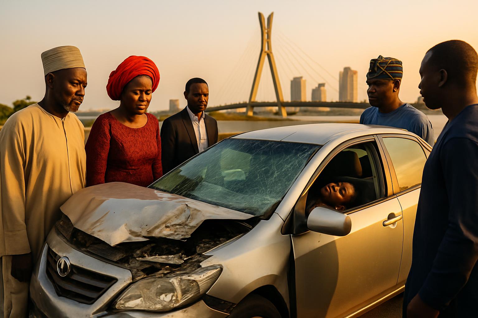 Une conductrice perd la vie dans un accident de la route à Lagos