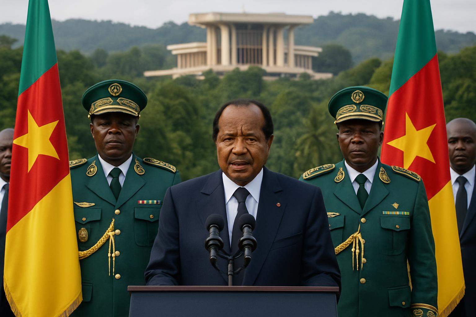 Cameroun : cinq officiers promus généraux par décret présidentiel